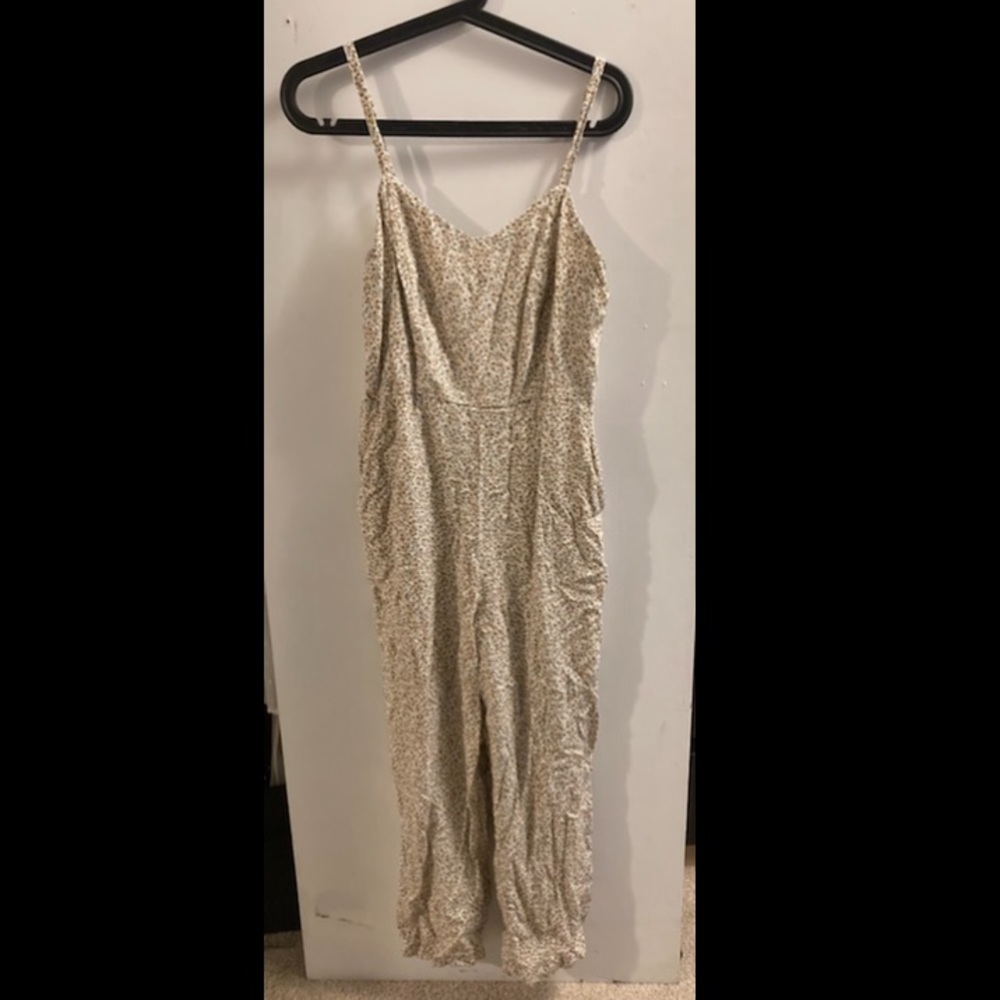 Old Navy flower jumpsuit
